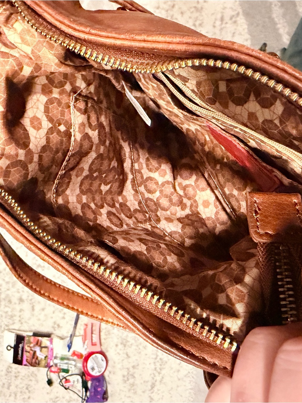 HOBO Leather Backpack Convertible Purse Dual Satchel  MSRP $288 - Picture 4 of 9